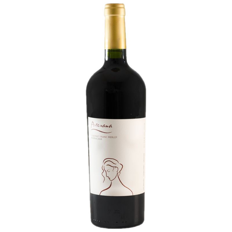 Vino Tinto Cabernet Franc Merlot Reserva Artesana 750 Ml