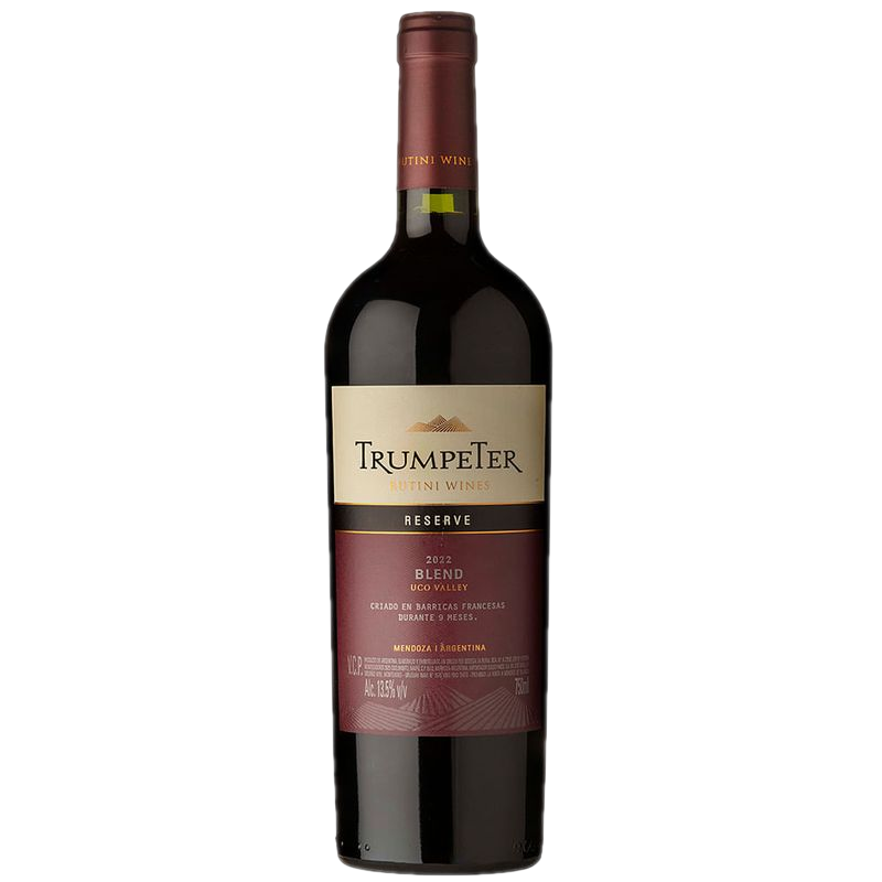 Vino Tinto Reserve Blend Trumpeter 750 Ml
