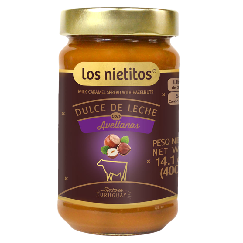 Dulce De Leche Los Nietitos Con Avellanas 400 G