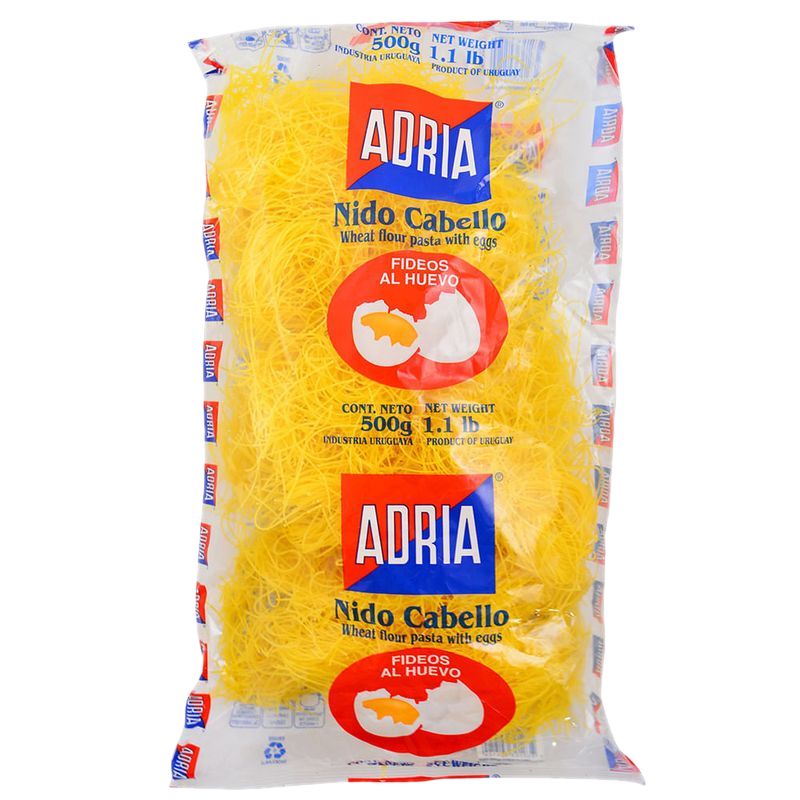 Fideos Al Huevo Adria Nido Cabello 500 G