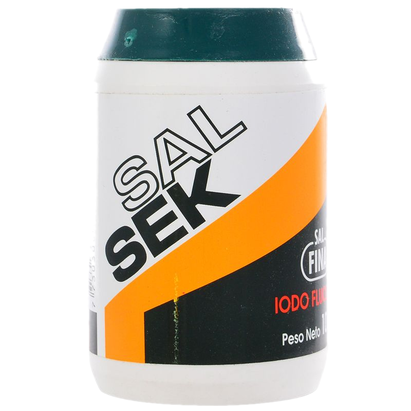 Salero Sal Sek Yodada Fluorada 100 G