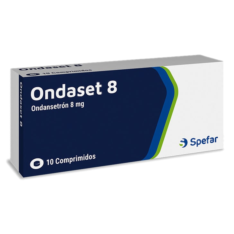 Ondaset 8 Mg 10 Comprimidos