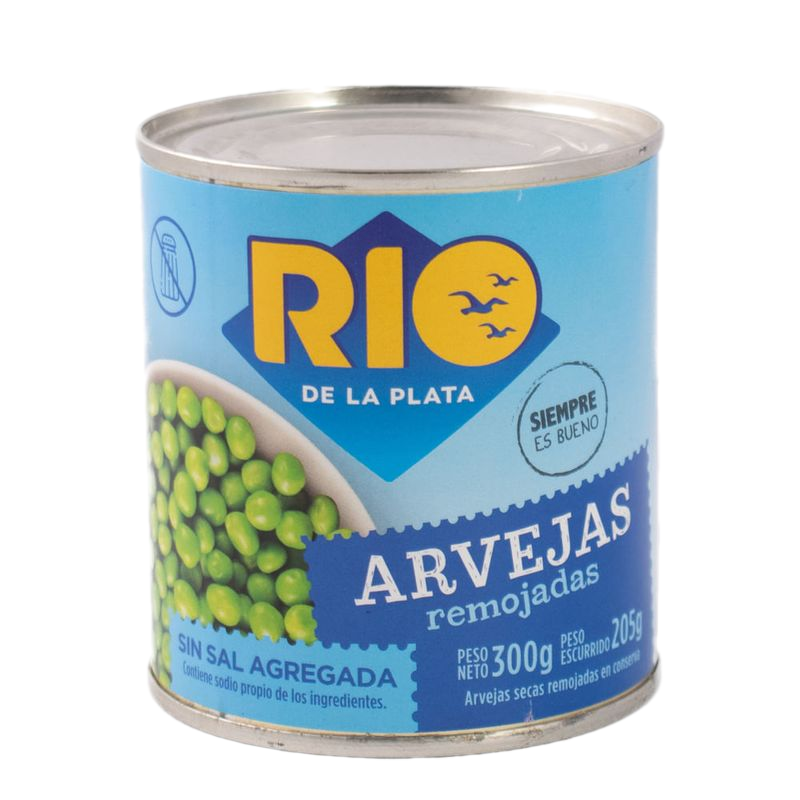 Arvejas Rio De La Plata Sin Sal 300 G
