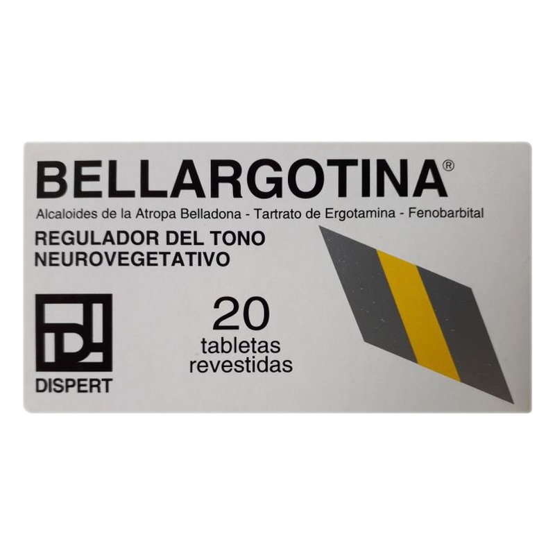 Bellargotina X 20 Comprimidos