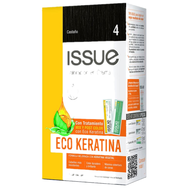 Coloración Issue Kit Keratina N° 4