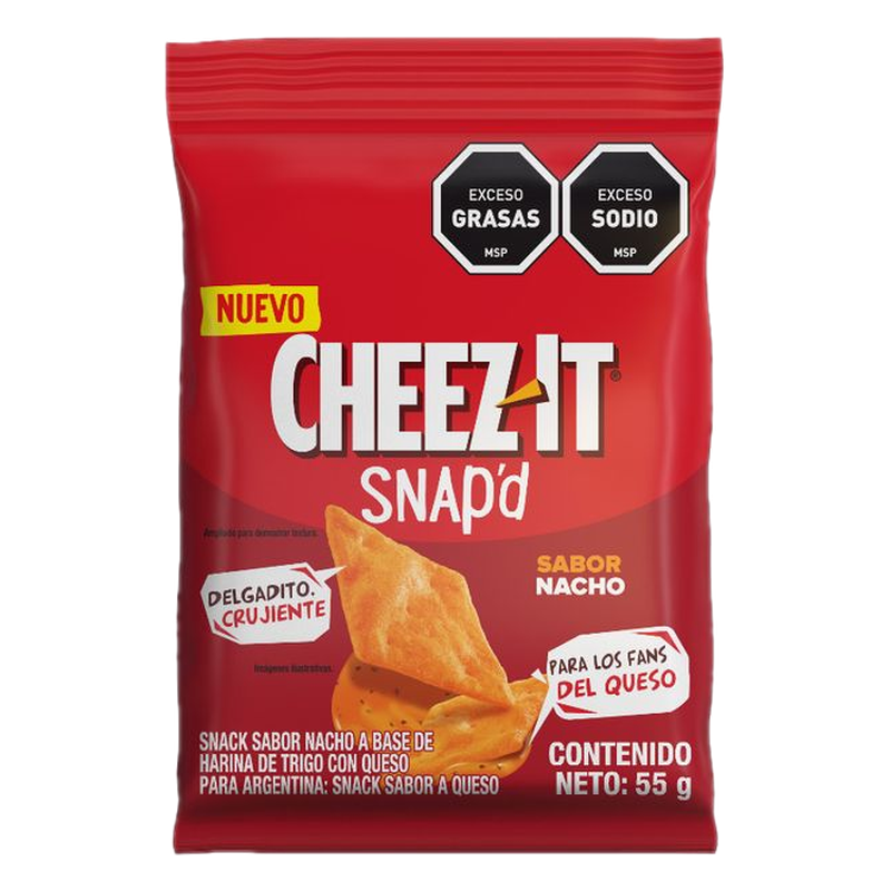 Snack Sabor Nacho Cheez It 55 G