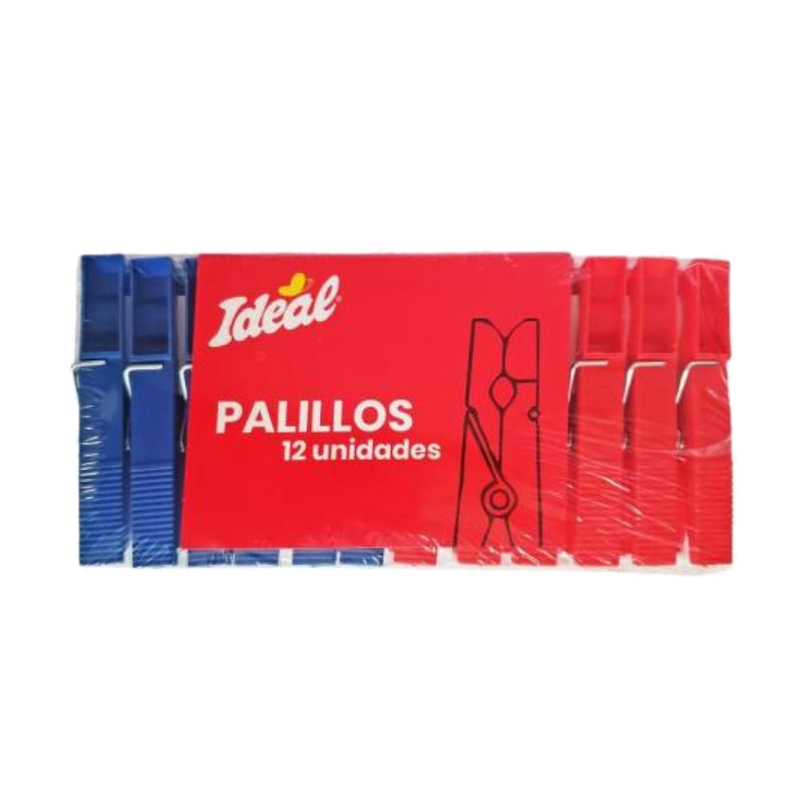 Palillos Plasticos Ideal 12 Unidades