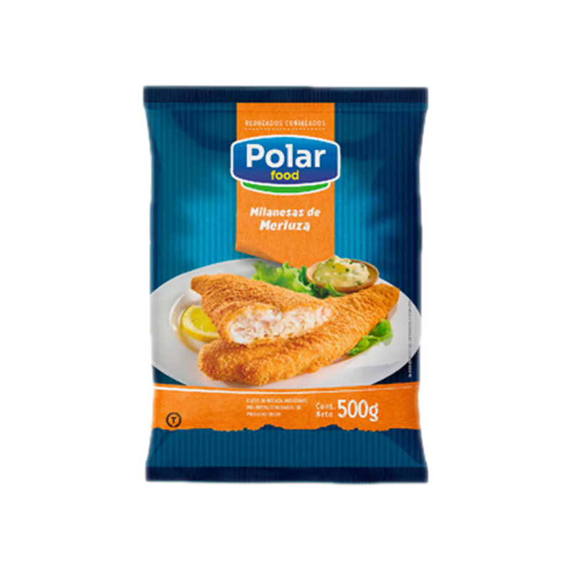 Milanesas De Merluza Polar Food 500 G