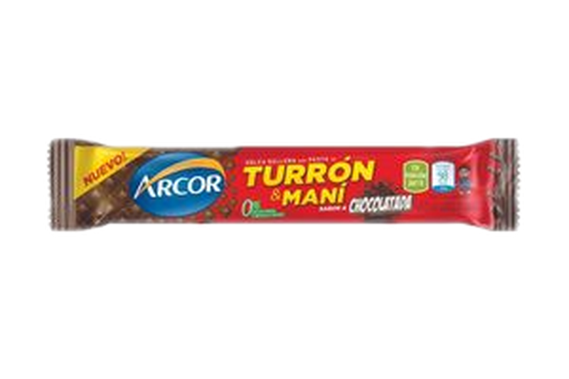 Turrón De Maní Sabor Chocolatada Arcor 25 G