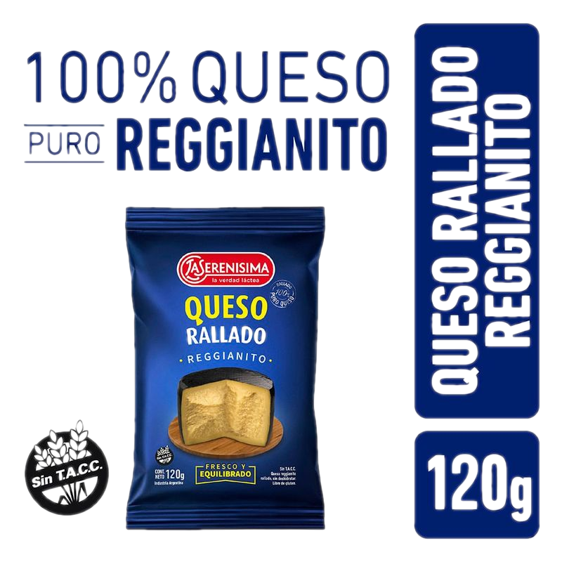 Queso Rallado La Serenisima 120 G