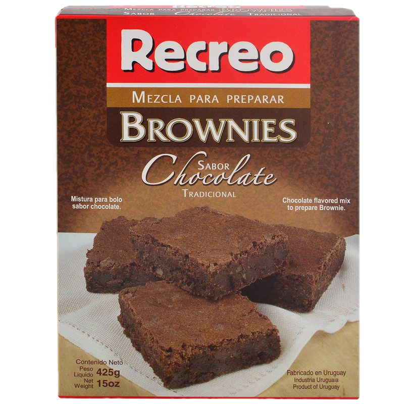 Mezcla Para Brownie Recreo 425 G