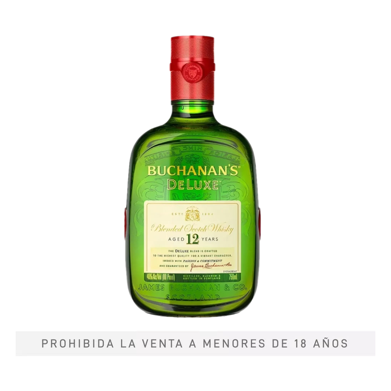 Whisky Buchanans Deluxe 12 Años 750 Ml