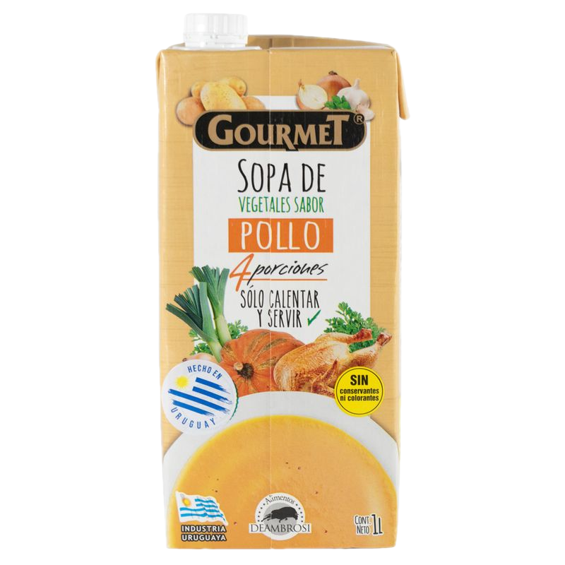 Sopa De Pollo Gourmet 1 L