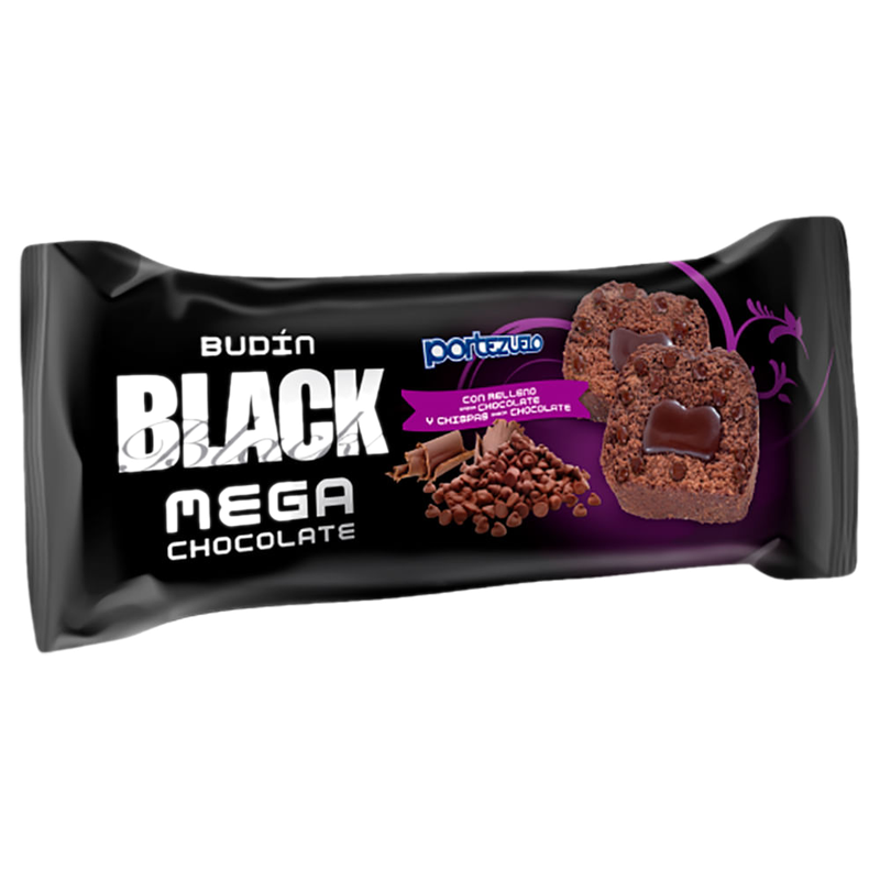 Budín Portezuelo Black Mega Chocolate 275 G