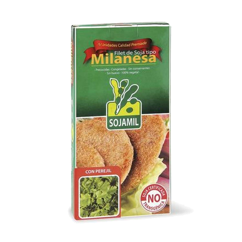 Milanesa Sojamil Soja Y Perejil 6 Unidades