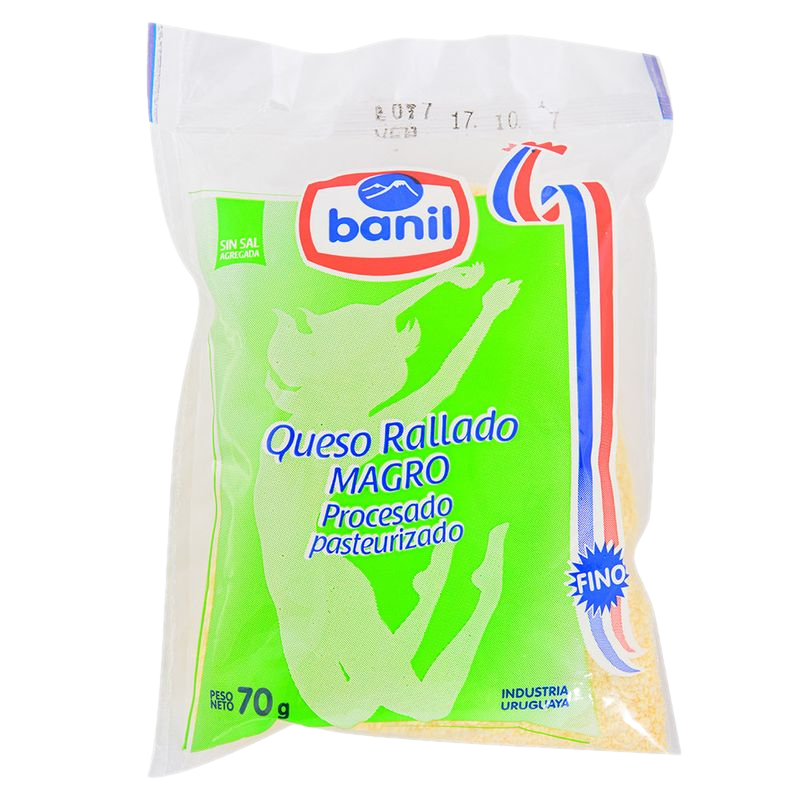 Queso Rallado Banil Magro Fino 70 G