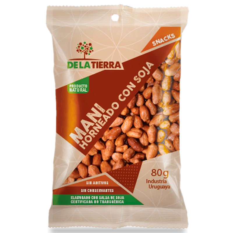 Maní Horneado Con Salsa De Soja 80 G
