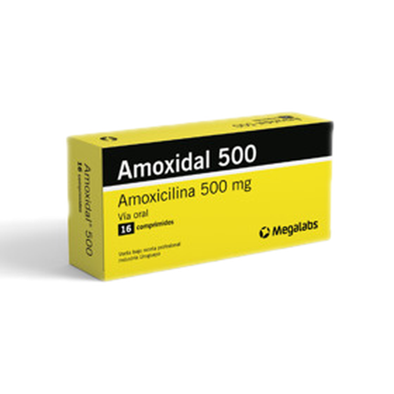 Amoxidal 500 500 Mg [16 Comp.]