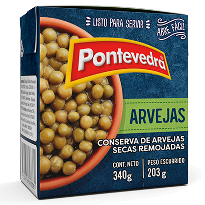 Arvejas Pontevedra Caja 340 G