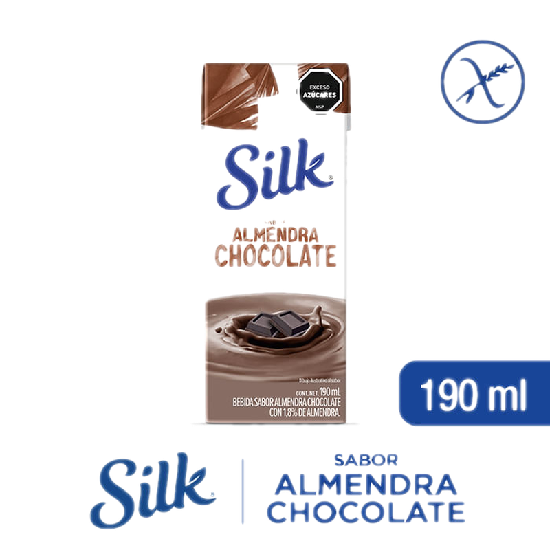 Leche Vegetal Natural Silk Chocolatada 190 Ml