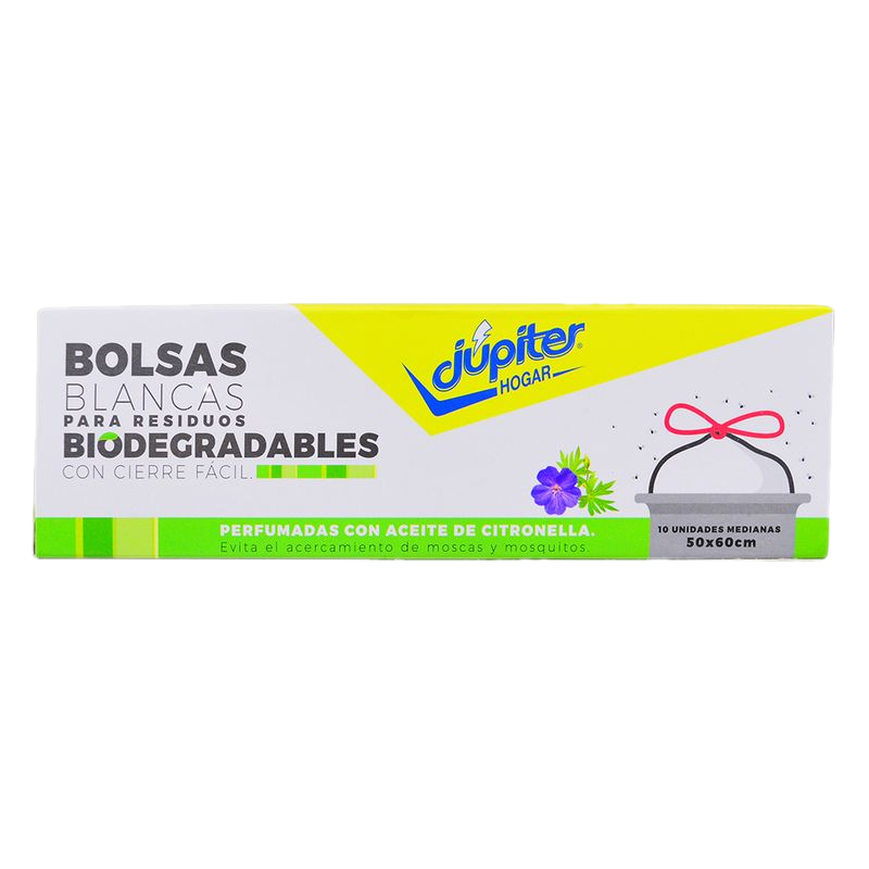 Bolsas Residuos Júpiter 50x60 Cm Citronella 10 Unidades