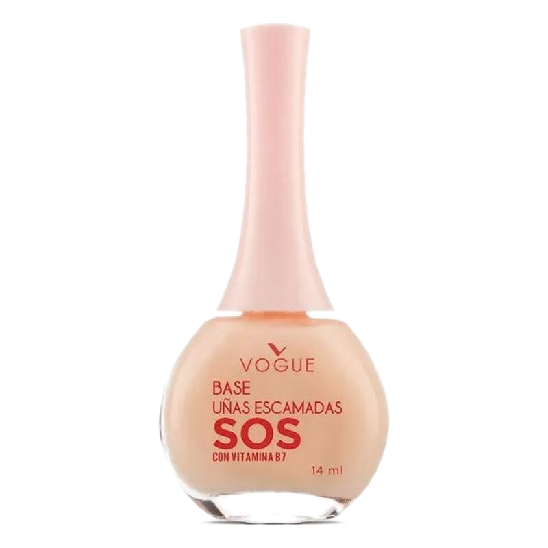 Base Vogue Uñas Escamadas Sos Con Vitamina B7 14 Ml