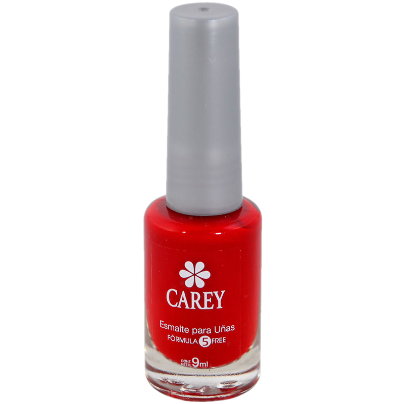 Esmalte De Uñas Carey N° 008 Rojo Esc.cremoso
