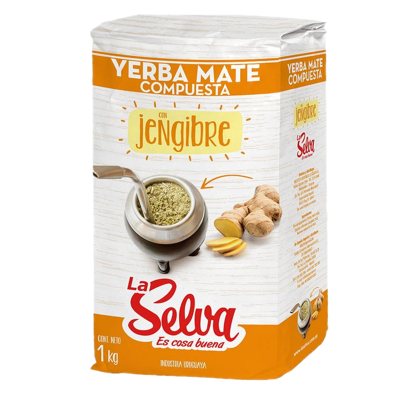 Yerba La Selva Compuesta Con Jengibre 1 Kg