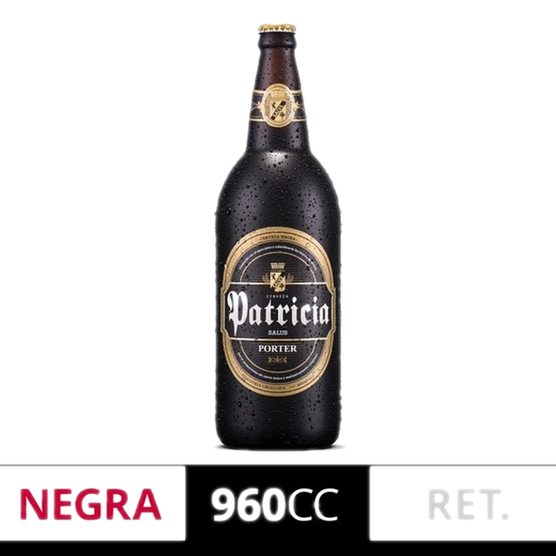 Cerveza Patricia Porter 960 Ml