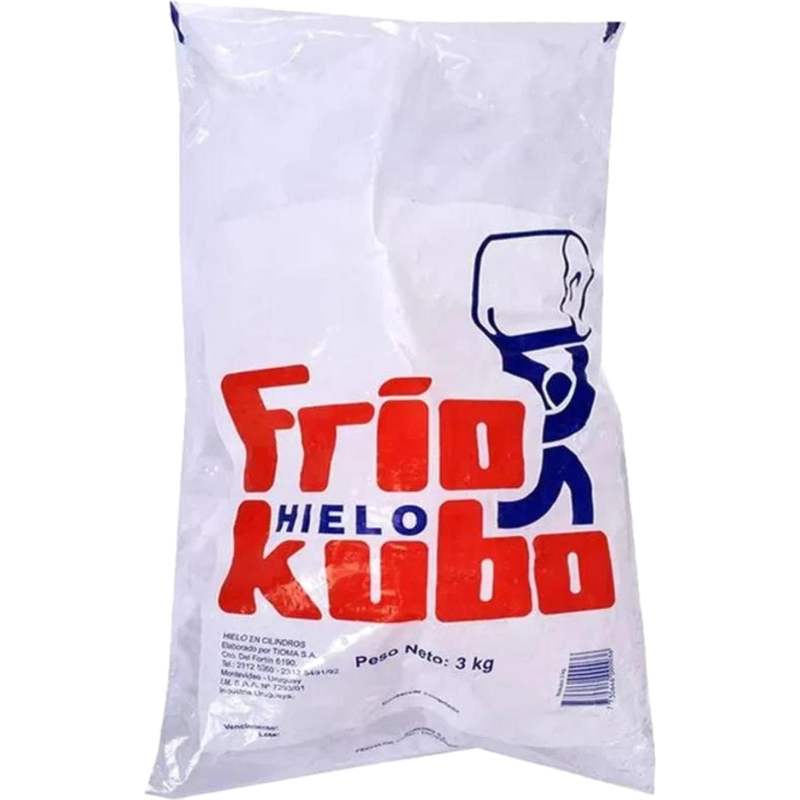 Hielo Frio Kubo 3 Kg