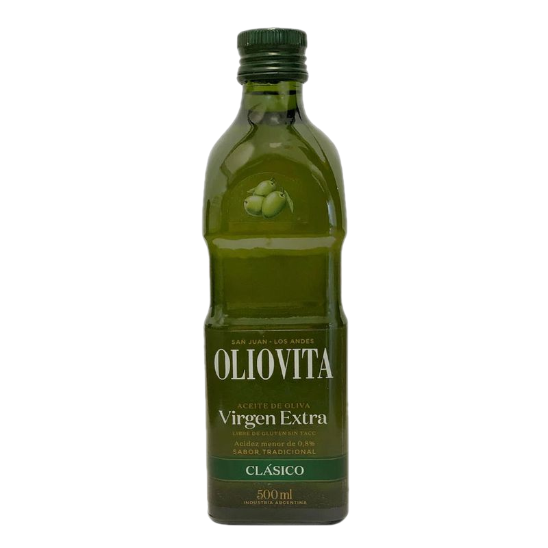 Aceite De Oliva Oliovita Extra Virgen Clásico 500 Ml