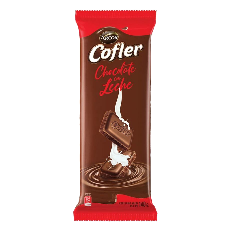 Chocolate Arcor Cofler Con Leche 140 G