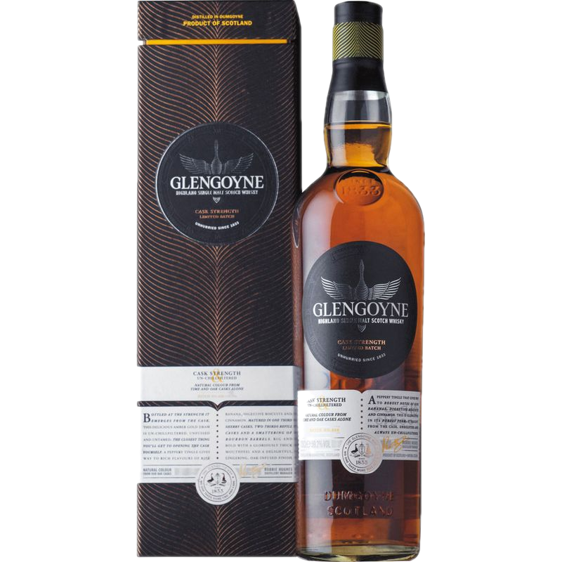 Whisky Escocés Glengoyne Cask Strength Single Malt 700 Ml