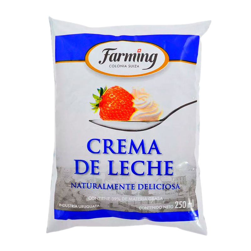Crema De Leche Farming 250 Ml