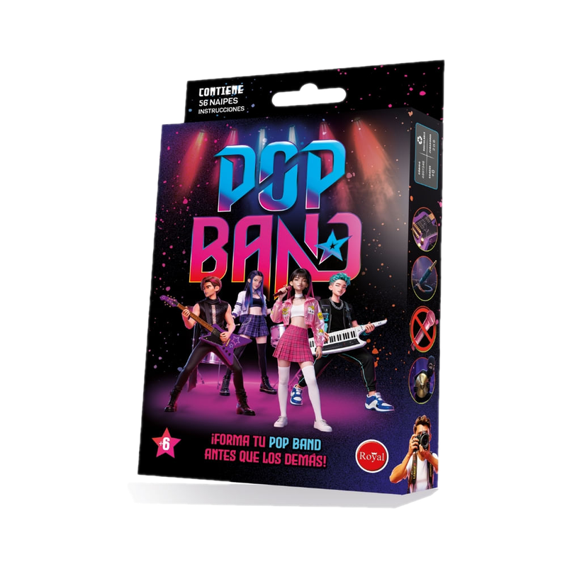 Juego De Cartas Royal Pop Band