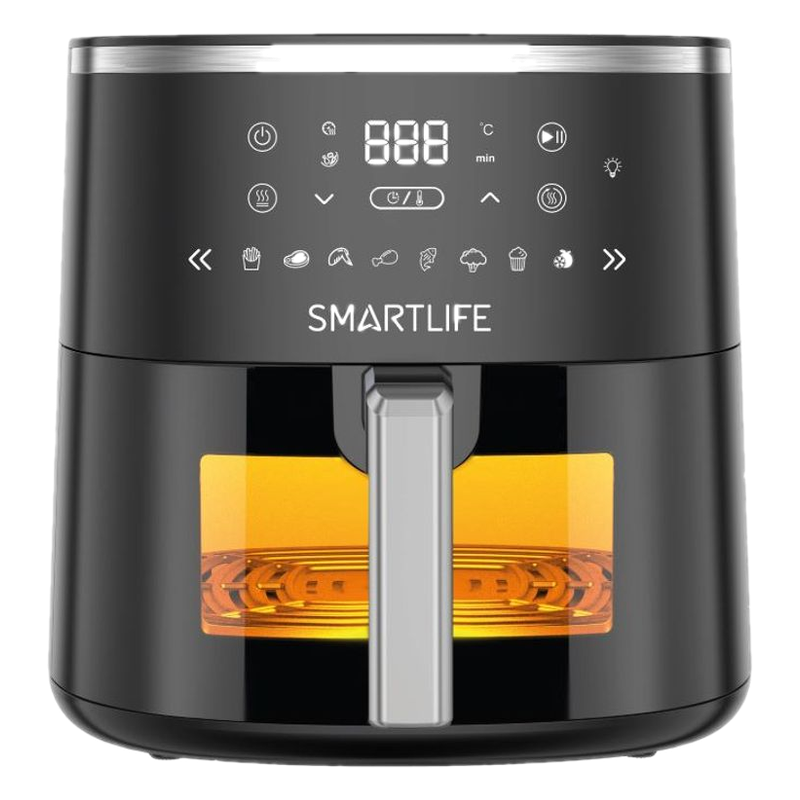 Freidora Smartlife Airfryer Digital 6 L Sl-afdv006