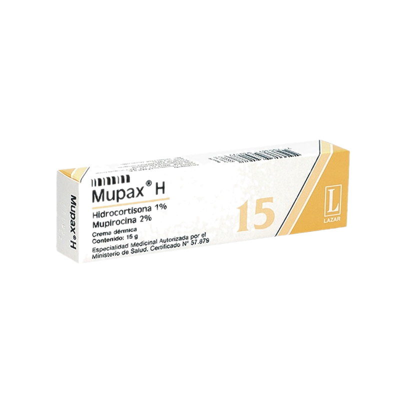 Mupax H 1%/2% Crema 15 G