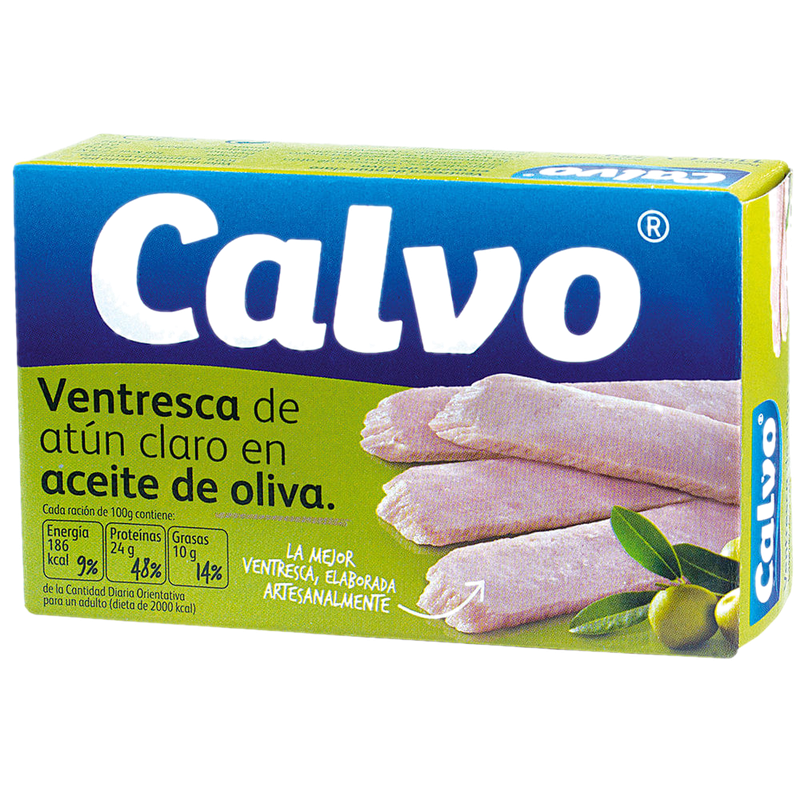 Ventresca De Atún Claro En Oliva Calvo 115 G