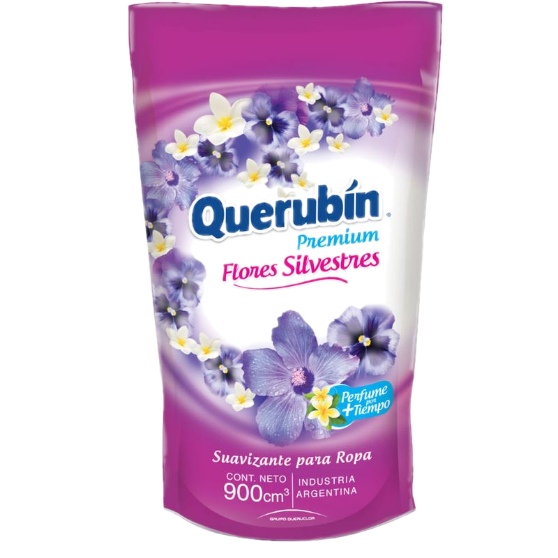 Suavizante Querubín Premium Flores Silvestres 900 Ml