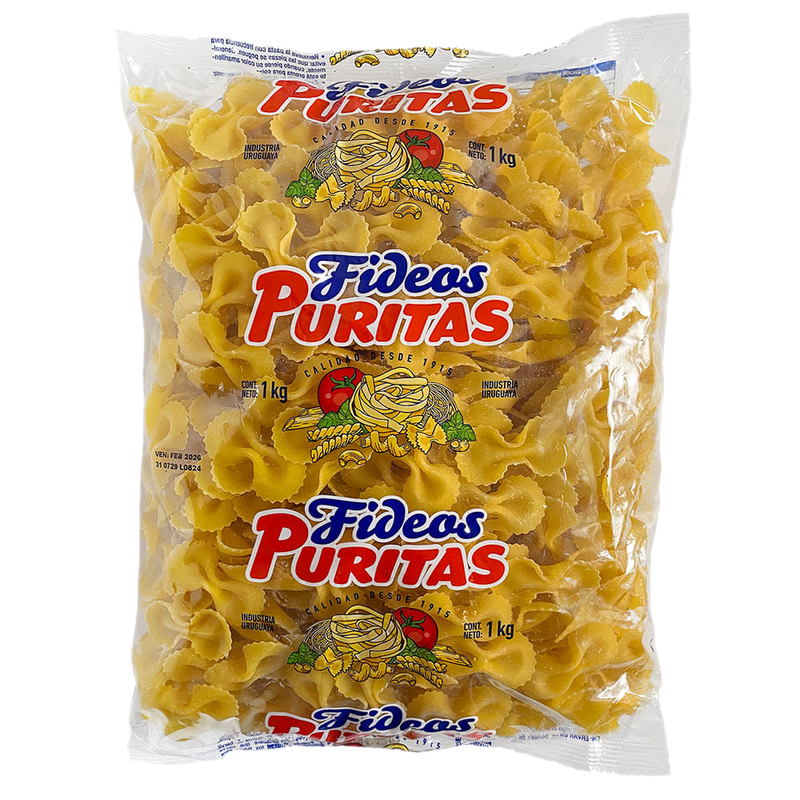 Fideos Moñas Puritas 1 Kg