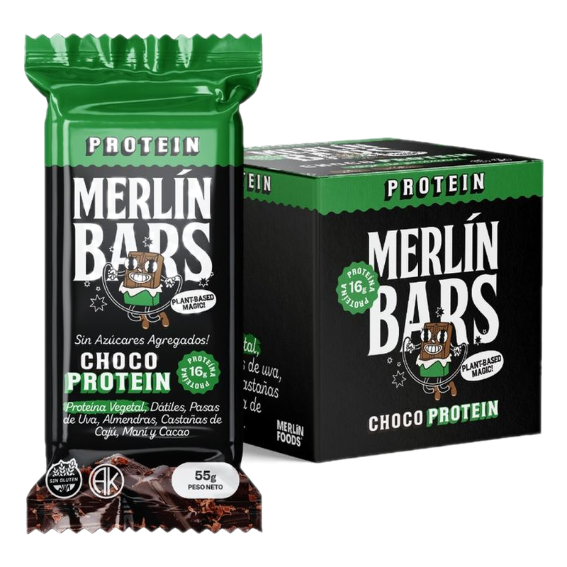 Barras De Cereal Merlín Bars Coco 55 G