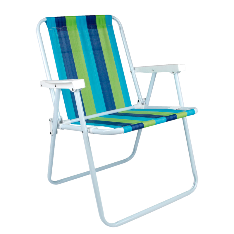 Silla Alta Acero - Colores Y Rayas (varios Colores)