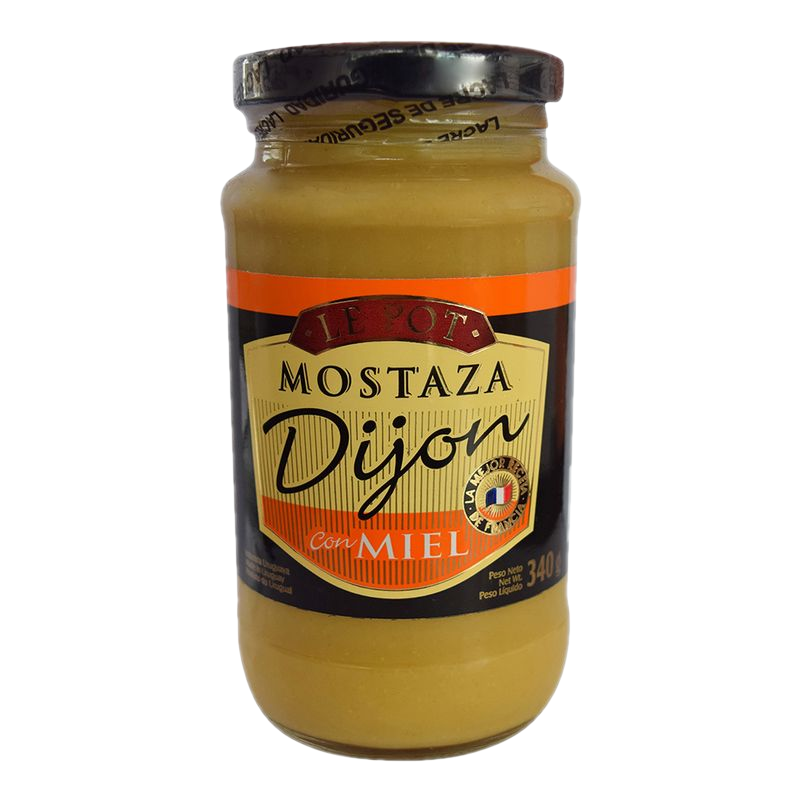 Mostaza De Dijón Con Miel Le Pot 340 G