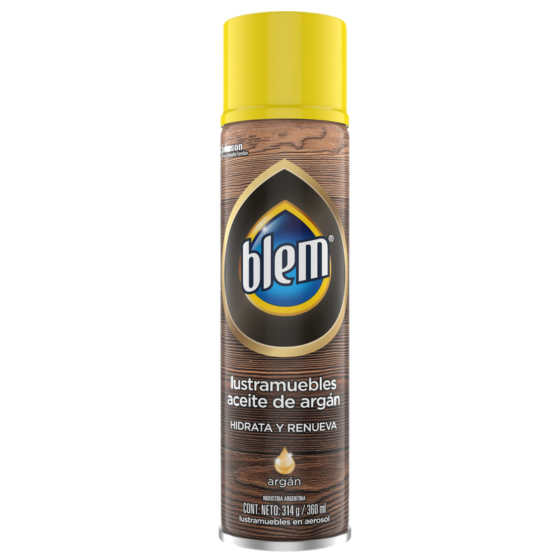 Lustramuebles Blem Aceite De Argan Aerosol 360cc