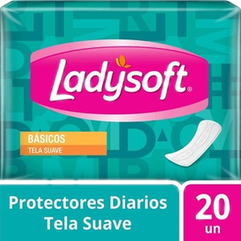Protectores Diarios Ladysoft Basicos 20 Unidades