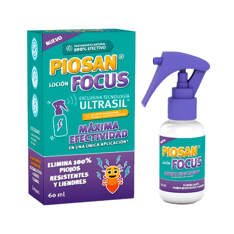 Piojicida Piosan Focus Loción 60 Ml