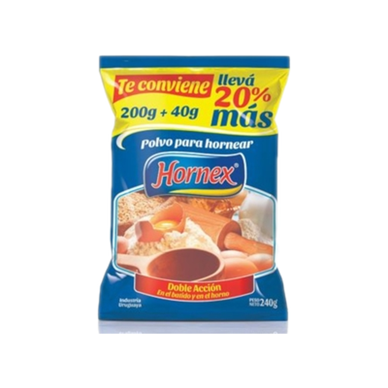 Polvo Para Hornear Hornex 240 G