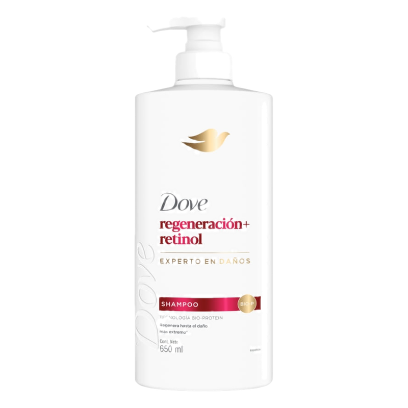 Shampo Dove Regeneración + Retinol 650 Ml