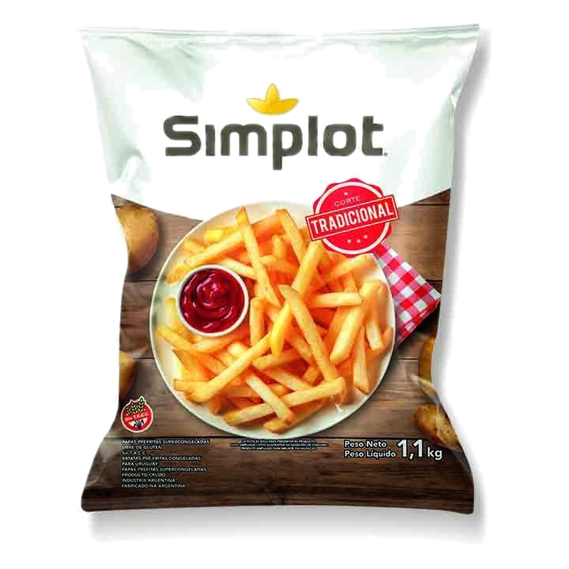 Papas Simplot Corte Tradicional 1.1 Kg