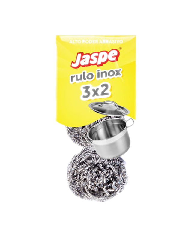 Jaspe Rulo Inoxidable 3 X 2